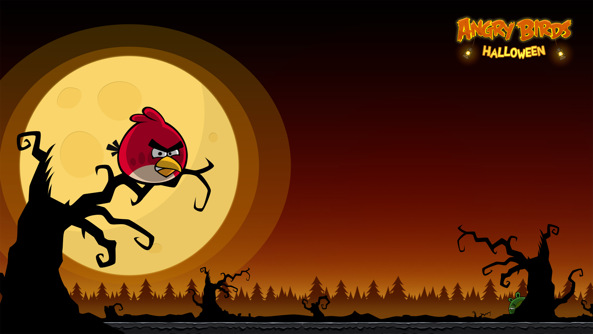 Angry Birds Halloween IPhone Desktop Backgrounds AngryBirdsNest