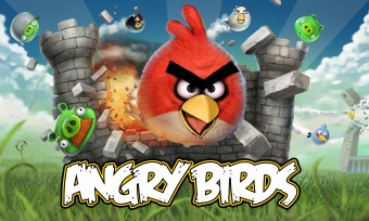 Angry Birds Exploding Castle Wallpaper
