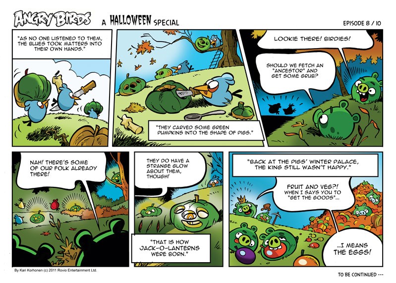 Angry Birds Seasons 2011 Halloween 2-7