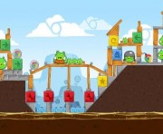 Angry Birds Chrome Logo Location Level 6-13