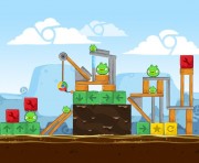 Angry Birds Chrome Logo Location Level 9-14