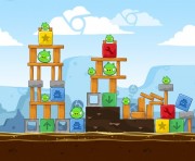Angry Birds Chrome Logo Location Level 10-15