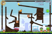 Angry Birds Golden Egg Star Walkthrough Level 1