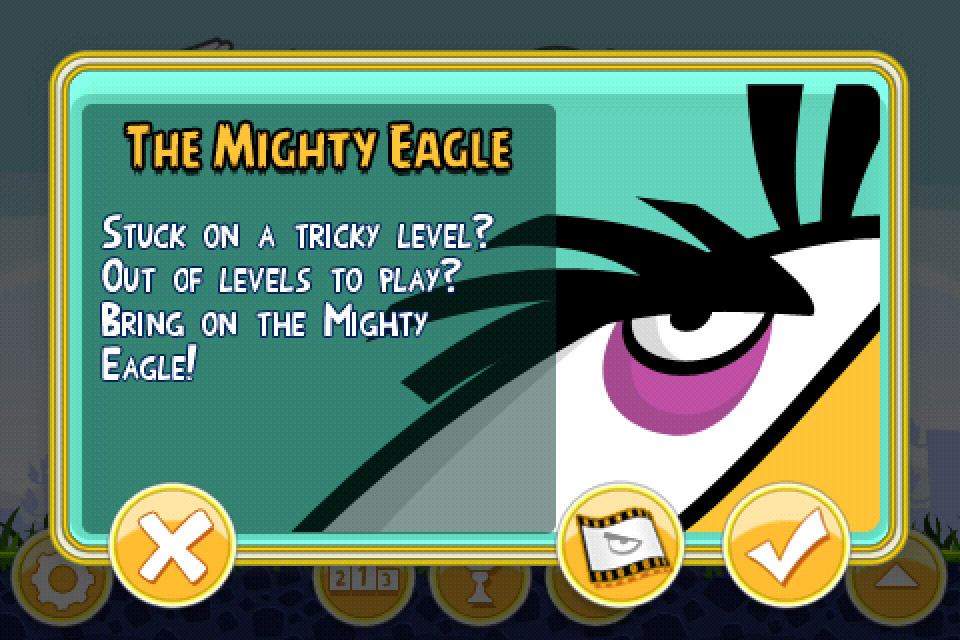 Angry Birds Purchase the Mighty Eagle