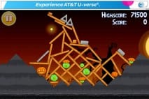 Angry Birds Seasons Free Trick or Treat Level 1-1