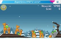 Angry Birds Seasons Free Xmas Level 1-1