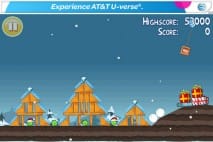 Angry Birds Seasons Free Xmas Level 1-2