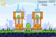 Angry Birds Lite 3 Star Walkthrough Level 1-3 (iOS)