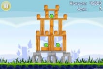 Angry Birds Lite 3 Star Walkthrough Level 1-5 (iOS)