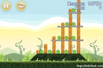 Angry Birds Mighty Eagle Total Destruction Walkthrough Level 2-3