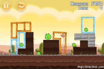 Angry Birds Mighty Eagle Total Destruction Walkthrough Level 3-14
