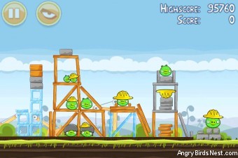 Angry Birds Mighty Eagle Total Destruction Walkthrough Level 10-4