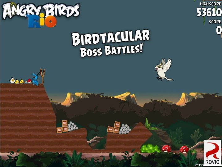 Angry Birds Rio Boss Battles