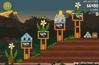 Angry Birds Rio Jungle Escape Walkthrough Level 2 (3-2)