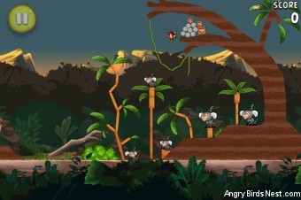 Angry Birds Rio Free Jungle Escape Walkthrough Level 2-1