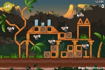 Angry Birds Rio Jungle Escape Walkthrough Level 18 (4-3)