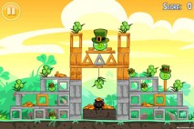 Angry Birds Seasons Free Go Green Get Lucky Level 1-2