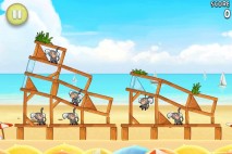 Angry Birds Rio Beach Volley Walkthrough Level 8 (5-8)