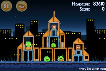 Angry Birds Free 3 Star Walkthrough Level 7-5