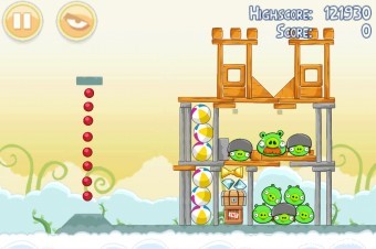 Angry Birds Danger Above 3 Star Walkthrough Level 8-3