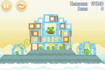 Angry Birds Danger Above 3 Star Walkthrough Level 8-6