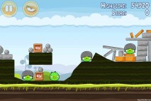 Angry Birds Mighty Hoax 3 Star Walkthrough Level 4-10