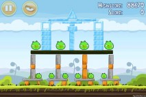 Angry Birds Mighty Hoax 3 Star Walkthrough Level 4-14