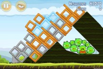 Angry Birds Mighty Hoax 3 Star Walkthrough Level 4-16