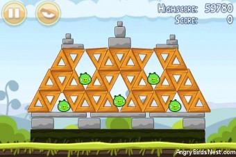 Angry Birds Mighty Hoax 3 Star Walkthrough Level 4-6