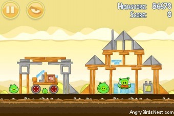 Angry Birds Mighty Hoax 3 Star Walkthrough Level 5-3