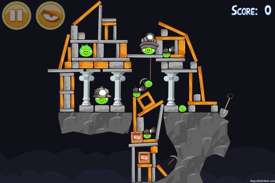 Angry Birds Mine And Dine Level 15-2