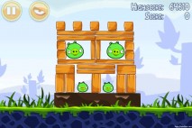 Angry Birds Poached Eggs 3 Star Walkthrough Level 1-16