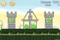 Angry Birds Poached Eggs 3 Star Walkthrough Level 2-5