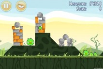 Angry Birds Poached Eggs 3 Star Walkthrough Level 2-8