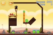 Angry Birds Poached Eggs 3 Star Walkthrough Level 3-2