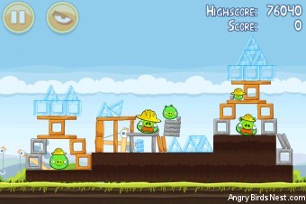 Angry Birds Big Setup 3 Star Walkthrough Level 10-8