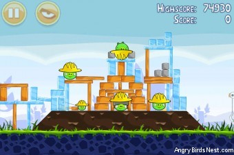 Angry Birds Big Setup 3 Star Walkthrough Level 9-7