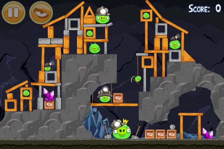 Angry Birds Mine And Dine Level 16-15