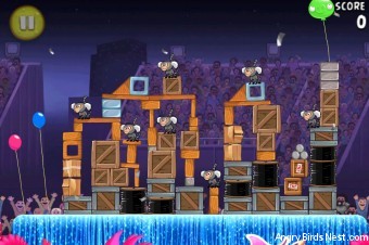 Angry Birds Rio Papaya #13 Walkthrough Level 27 (8-12)