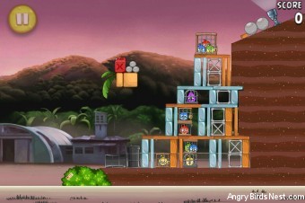 Angry Birds Rio Apple #2 Walkthrough Level 2 (9-2)