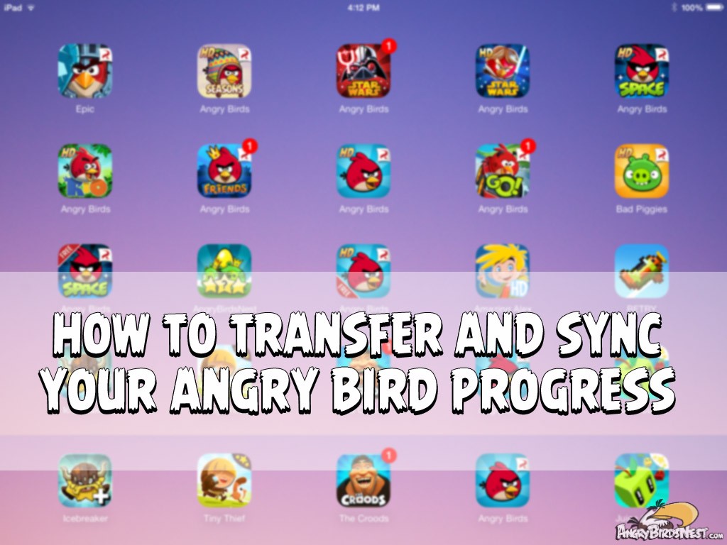 How to Transfer Angry Birds Progress iOS Featured Image
