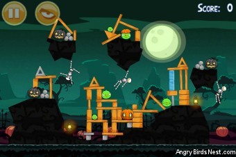 Angry Birds Seasons Ham’o’ween Level 1-15 Walkthrough
