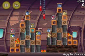 Angry Birds Rio Smugglers Plane Walkthrough Level 12 (11-12)