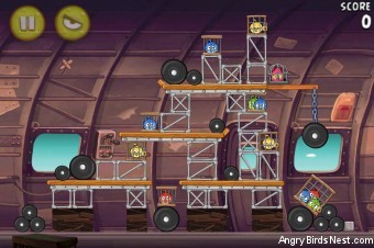 Angry Birds Rio Smugglers Plane Walkthrough Level 13 (11-13)