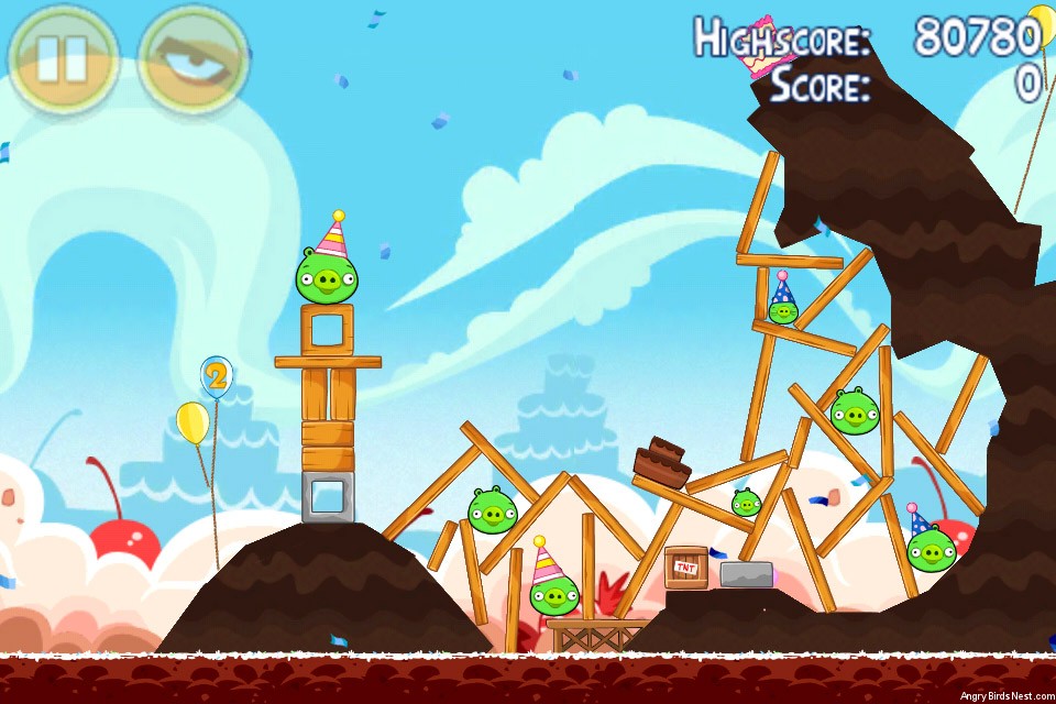 Angry Birds Birdday Party Level 18-1