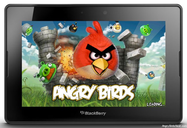 Angry Birds Lands on the Blackberry Playbook