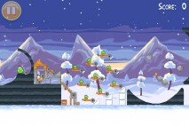 Angry Birds Seasons Wreck the Halls Golden Egg #28 Walkthrough