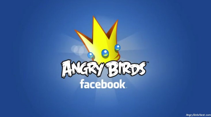 Angry Birds Coming to Facebook Logo