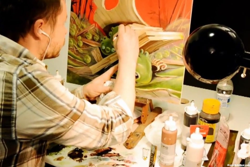 Making of the Year of the Dragon Animation Painting