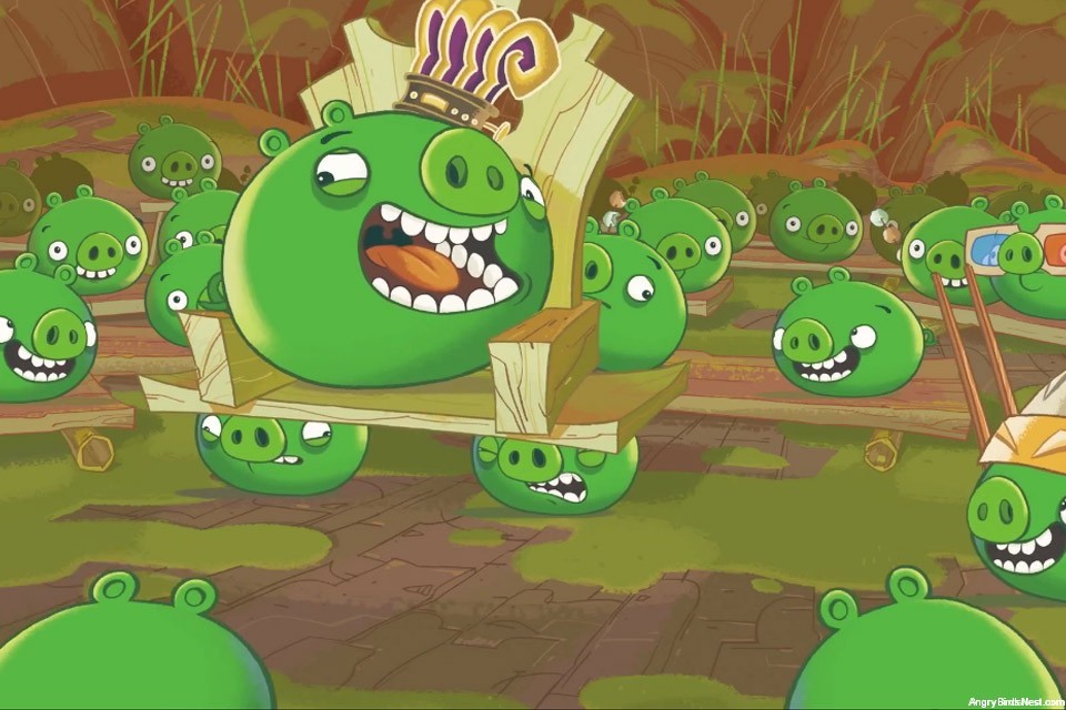 Angry Birds Seasons Year of the Dragon Animation Screenshot